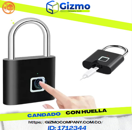 Miniatura 3 de Candado Apertura Huella